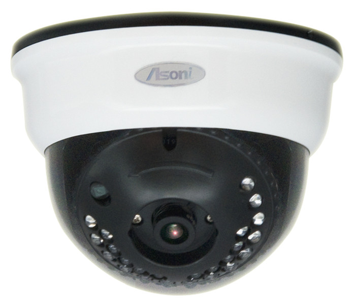 Asoni CAM746FIR-POE IP security camera Innenraum Kuppel Weiß Sicherheitskamera