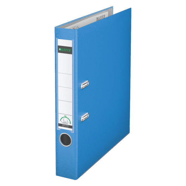 Leitz 180° Lever Arch File Plastic 50 mm Plastic Blue ring binder