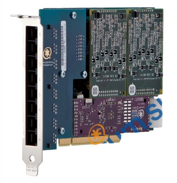 Digium TDM880BF Internal RJ-11 interface cards/adapter