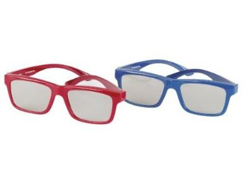 Grundig ZDZ000 Blue,Red 2pc(s) stereoscopic 3D glasses