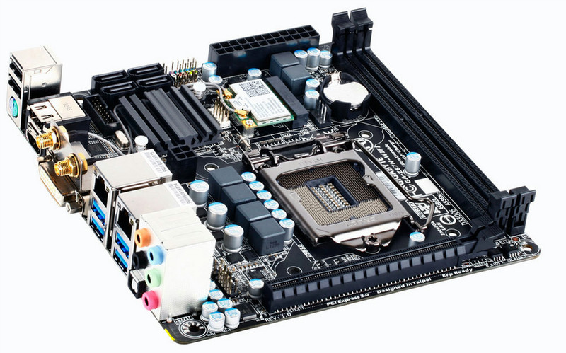 Gigabyte GA-Z87N-WIFI Intel Z87 LGA 1150 (Socket H3) Mini ATX материнская плата