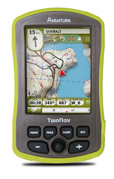 CompeGPS TEAM TwoNav Aventura Handheld 3.5" Touchscreen 215g Green