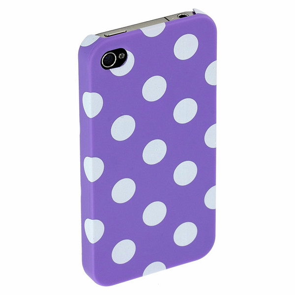 Case-It CSIP4PPD Cover case Фиолетовый, Белый чехол для мобильного телефона