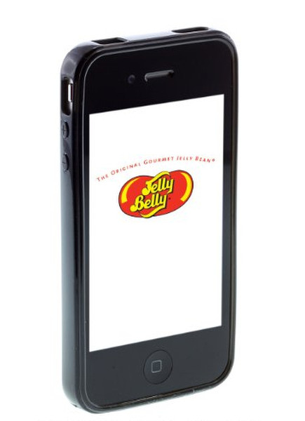 Jelly Belly JBIP4LQ Cover case Schwarz Handy-Schutzhülle