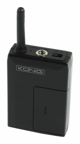 König KN-MICW630 AV transmitter Black AV extender