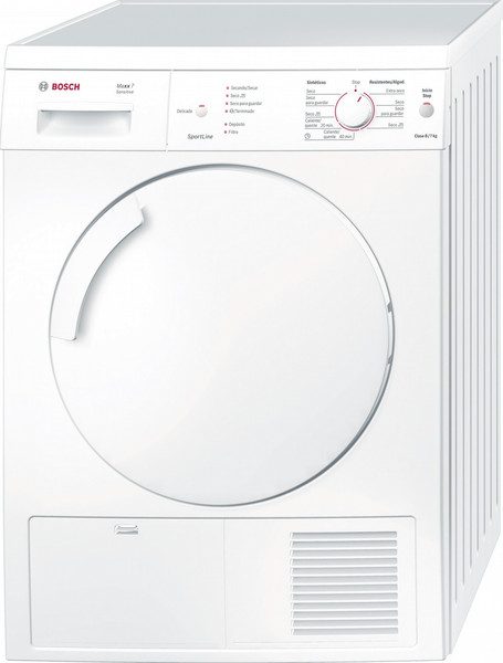 Bosch Laundry Dryer Freistehend Toplader 7kg B Weiß