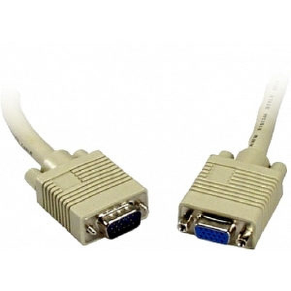 Cables Direct 18P-269 0.5м VGA (D-Sub) VGA (D-Sub) Серый VGA кабель