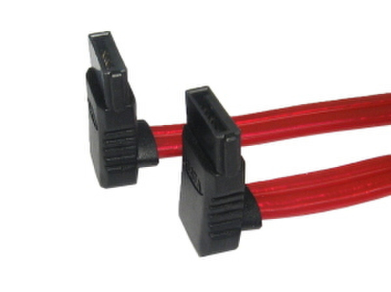 Cables Direct 88RB-404RA 0.45m SATA SATA Rot SATA-Kabel