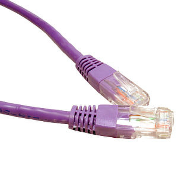 Cables Direct 10m Cat6 10м Cat6 Фиолетовый