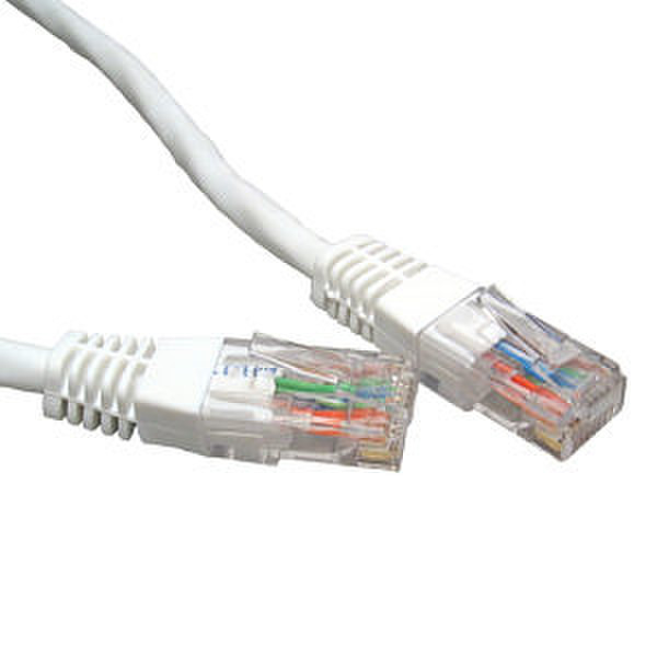 Cables Direct 50m Cat5e 50m Cat5e U/UTP (UTP) Weiß