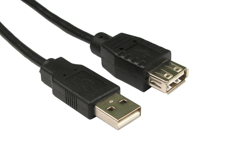 Cables Direct USB A - USB A M/F 0.12 m