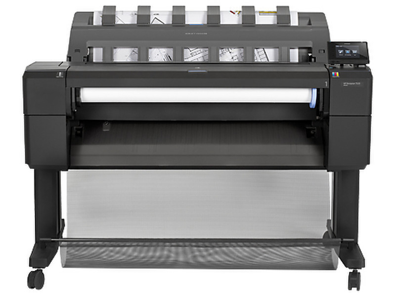 HP Designjet T920 914 mm ePrinter Цвет Термальная струйная 2400 x 1200dpi А1 (594 x 841 мм) крупно-форматный принтер