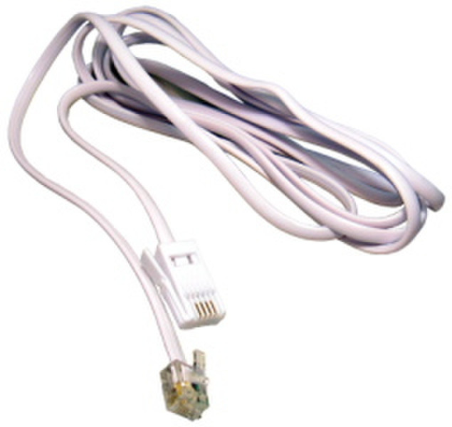 Cables Direct NLBT-203 3m White telephony cable
