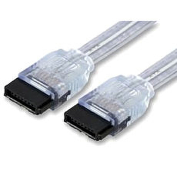 Cables Direct NLRB-304UV 0.45m SATA SATA Weiß SATA-Kabel