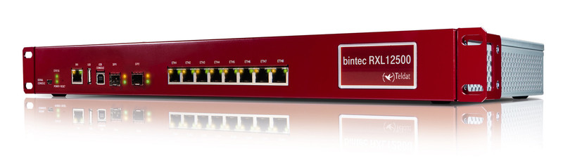 Teldat bintec RXL12500 Подключение Ethernet Серый, Красный