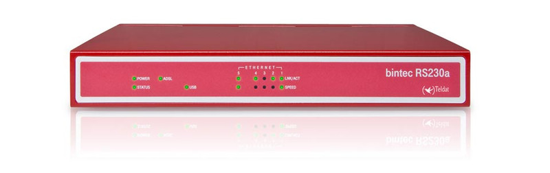 Teldat bintec RS230a ADSL2+ Ethernet LAN Red