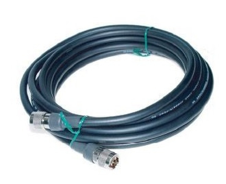 Teldat 600507 0.5m RTNC type N Black coaxial cable