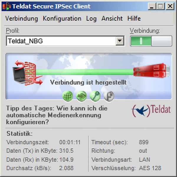 Teldat 80511 Sicherheitsmanagement-Software