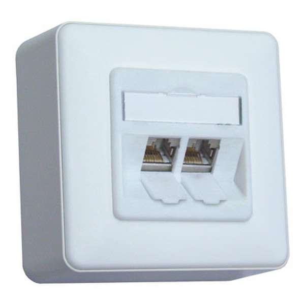 Secomp 26.11.0656 RJ-45 White socket-outlet
