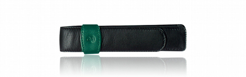Pelikan TG 22 Soft pencil case Leather Black,Green