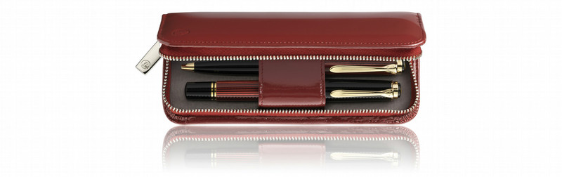 Pelikan 973297 Soft pencil case Leather Red