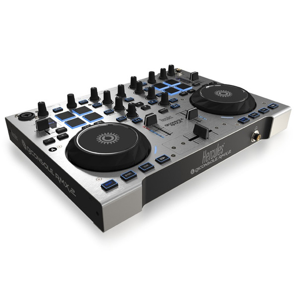 Hercules RMX 2 & G401 Aluminium,Black DJ controller