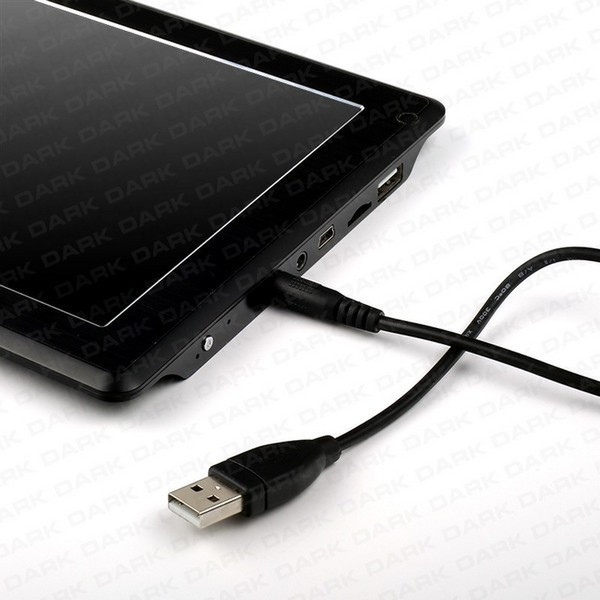 Dark USB A - 2.5mm, M/M
