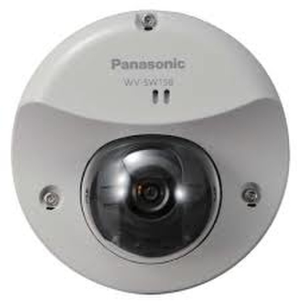 Panasonic WV-SW158 IP security camera Для помещений Dome Белый камера видеонаблюдения