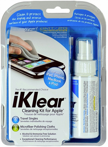 Iklear 14135 Wet & Dry cloths equipment cleansing kit
