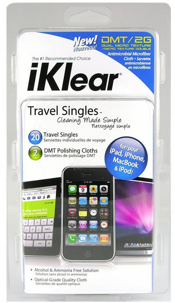 Iklear 15747 Dry cloths equipment cleansing kit