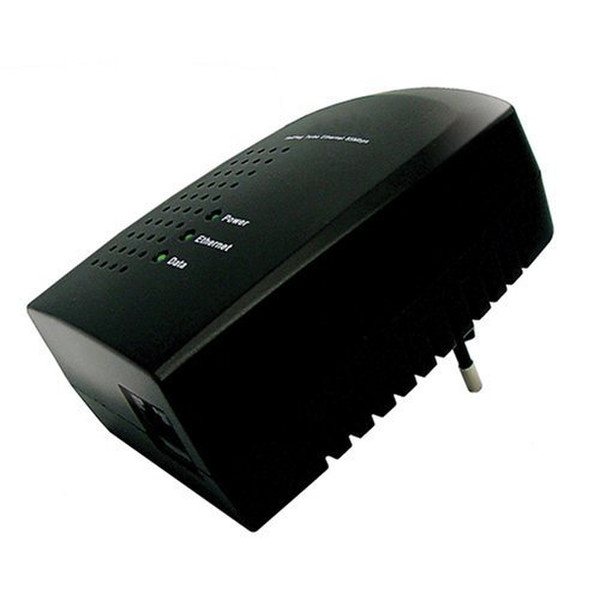 Omenex 491977 85Mbit/s Ethernet LAN Black 1pc(s) PowerLine network adapter