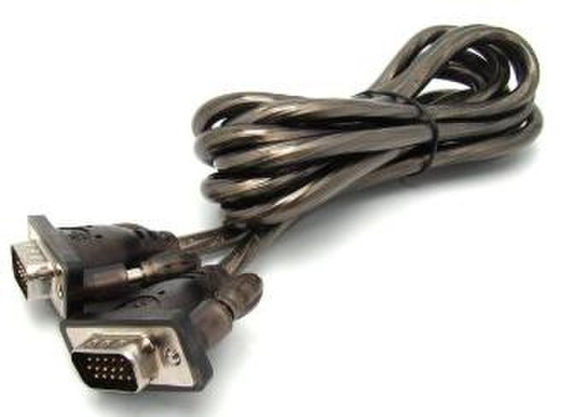 Omenex 491452 2м VGA (D-Sub) VGA (D-Sub) Черный VGA кабель