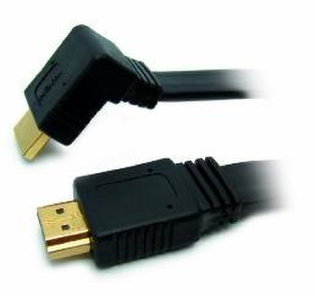 Omenex 491521 1.8м HDMI HDMI Черный, Золотой HDMI кабель