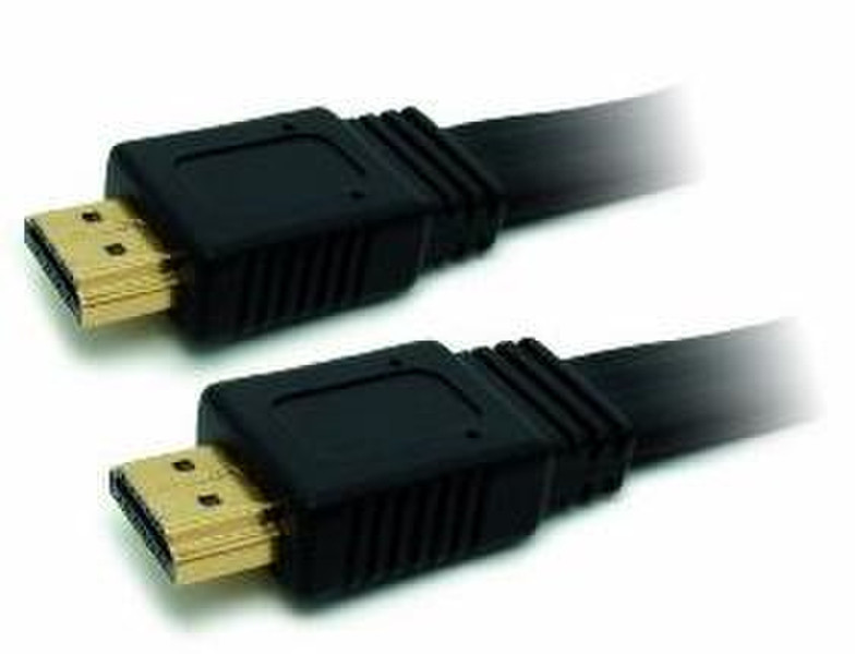 Omenex 491525 3м HDMI HDMI Черный, Золотой HDMI кабель