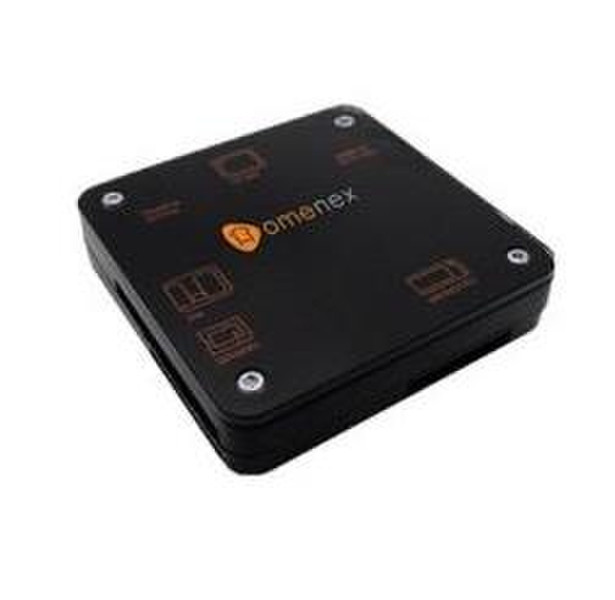 Omenex 492345 USB 2.0 Black card reader