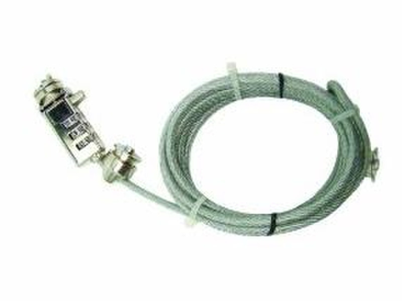 Omenex 492396 Green,Silver cable lock