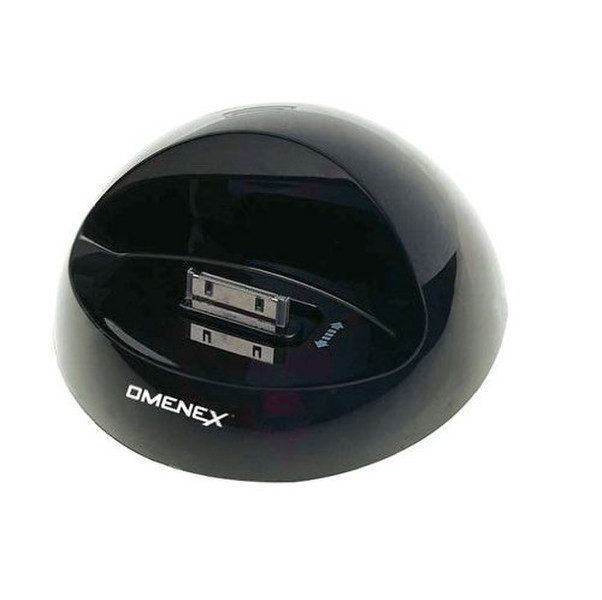 Omenex 730025 Indoor Black mobile device charger