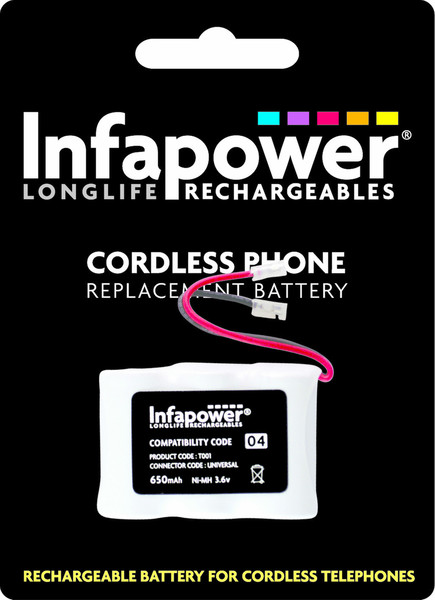 Infapower 1/2AA Soft pack 650mAh