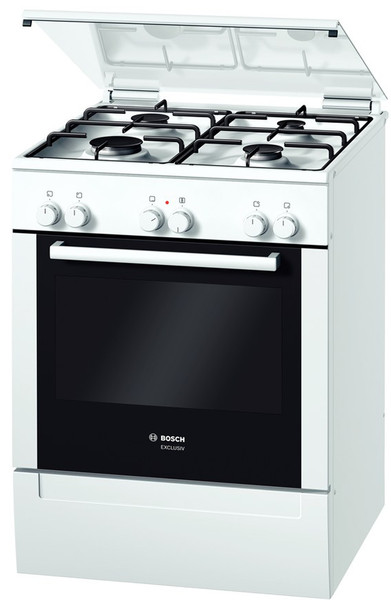 Bosch HGV425123N Freistehend Gas hob Weiß Küchenherd