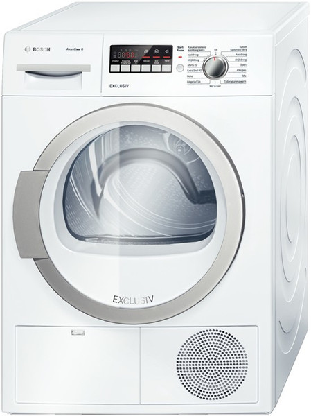 Bosch WTB86282NL freestanding Front-load 8kg B White tumble dryer