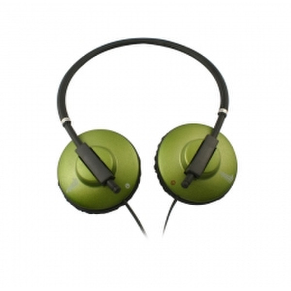 Mach Power HP-HQ-GR Ohraufliegend Kopfband Grün Kopfhörer