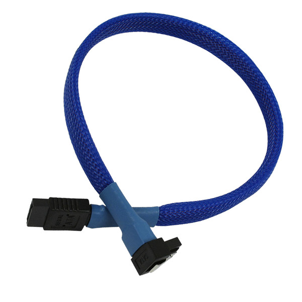 Nanoxia 6Gb/s 0.3м SATA SATA Синий кабель SATA