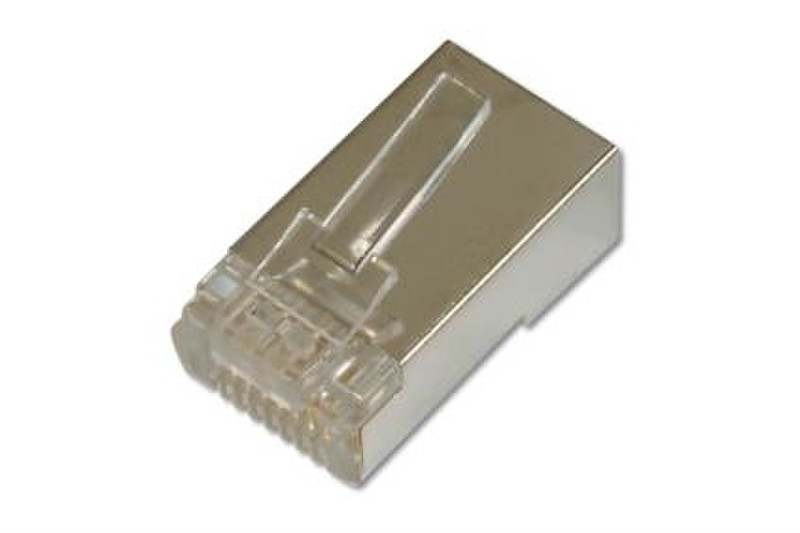 ASSMANN Electronic AK-219603 RJ-45 Nickel,Transparent wire connector