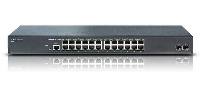Lancom Systems GS-2326P gemanaged L2 Gigabit Ethernet (10/100/1000) Energie Über Ethernet (PoE) Unterstützung Schwarz