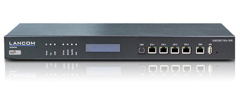 Lancom Systems 7100+ VPN Подключение Ethernet Черный проводной маршрутизатор