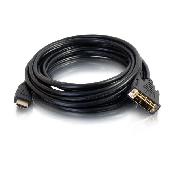 C2G 0.5m HDMI / DVI-D 0.5m HDMI DVI-D Black