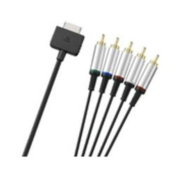 Sony Component AV PSPgo 5 x RCA Schwarz Videokabel-Adapter