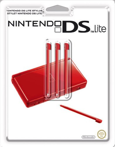 Nintendo DS lite Stylus pack Red stylus pen