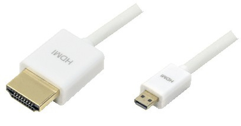 LogiLink HDMI - Micro HDMI 1.5m 1.5м HDMI Micro-HDMI Черный