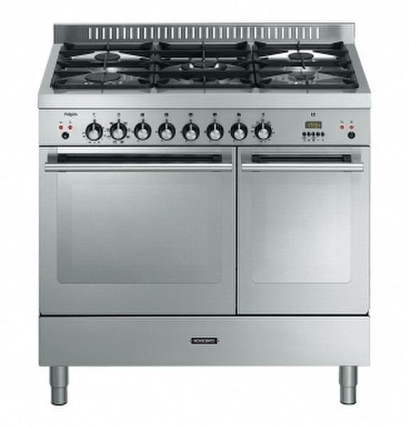 Pelgrim NF950BRVSA Freestanding Gas hob Stainless steel cooker